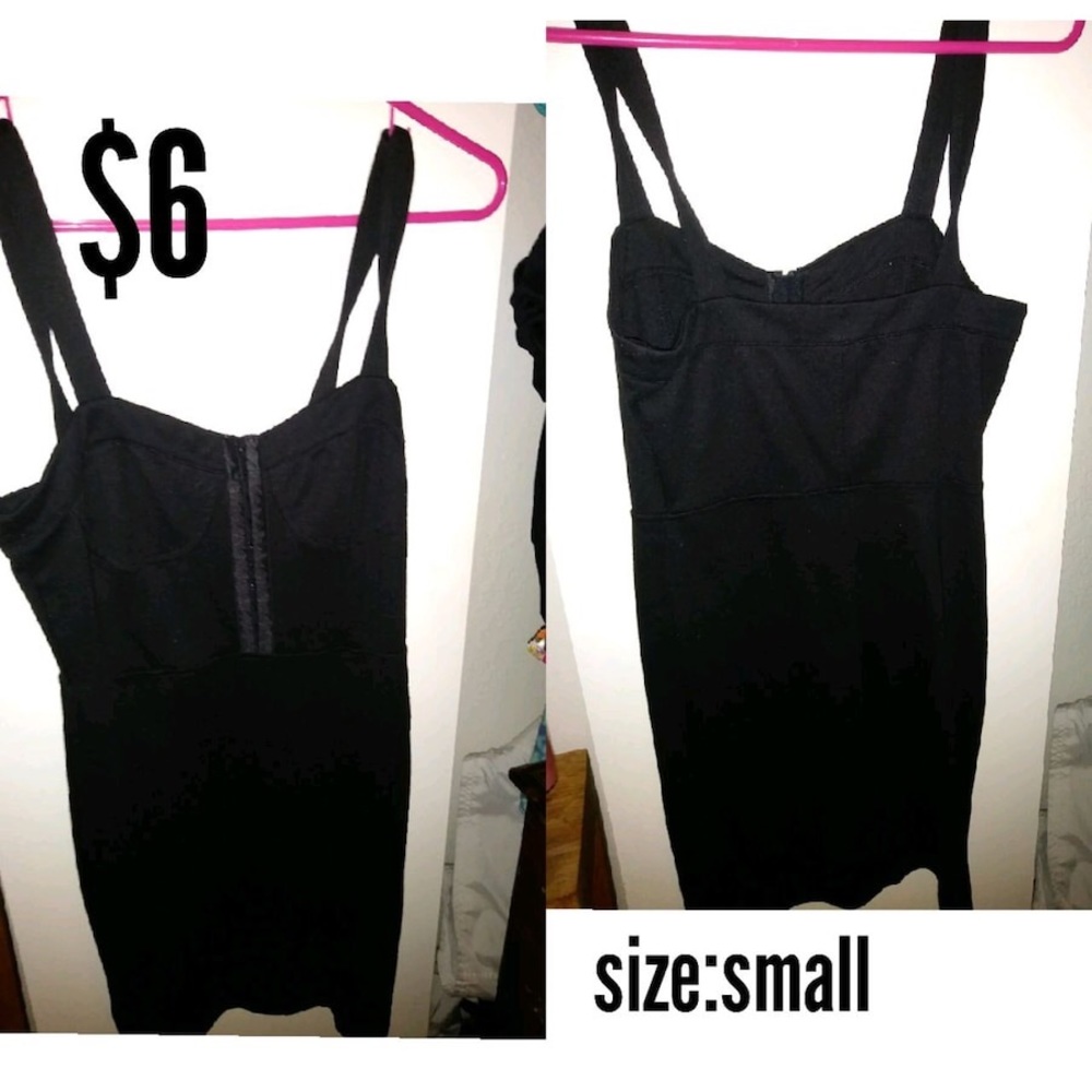 Small black tight dress